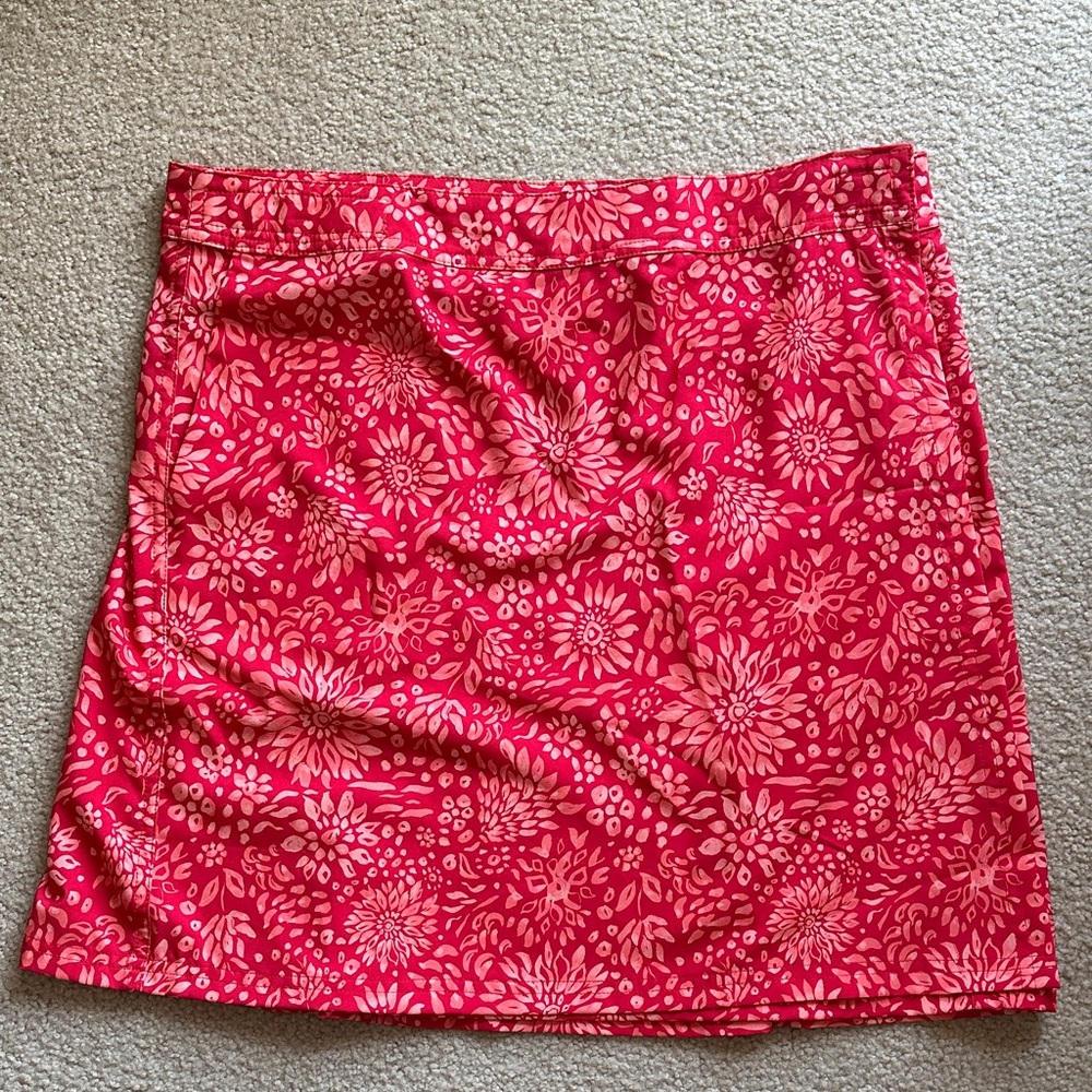 Ripskirt Pink and red Floral Mini Skirt
